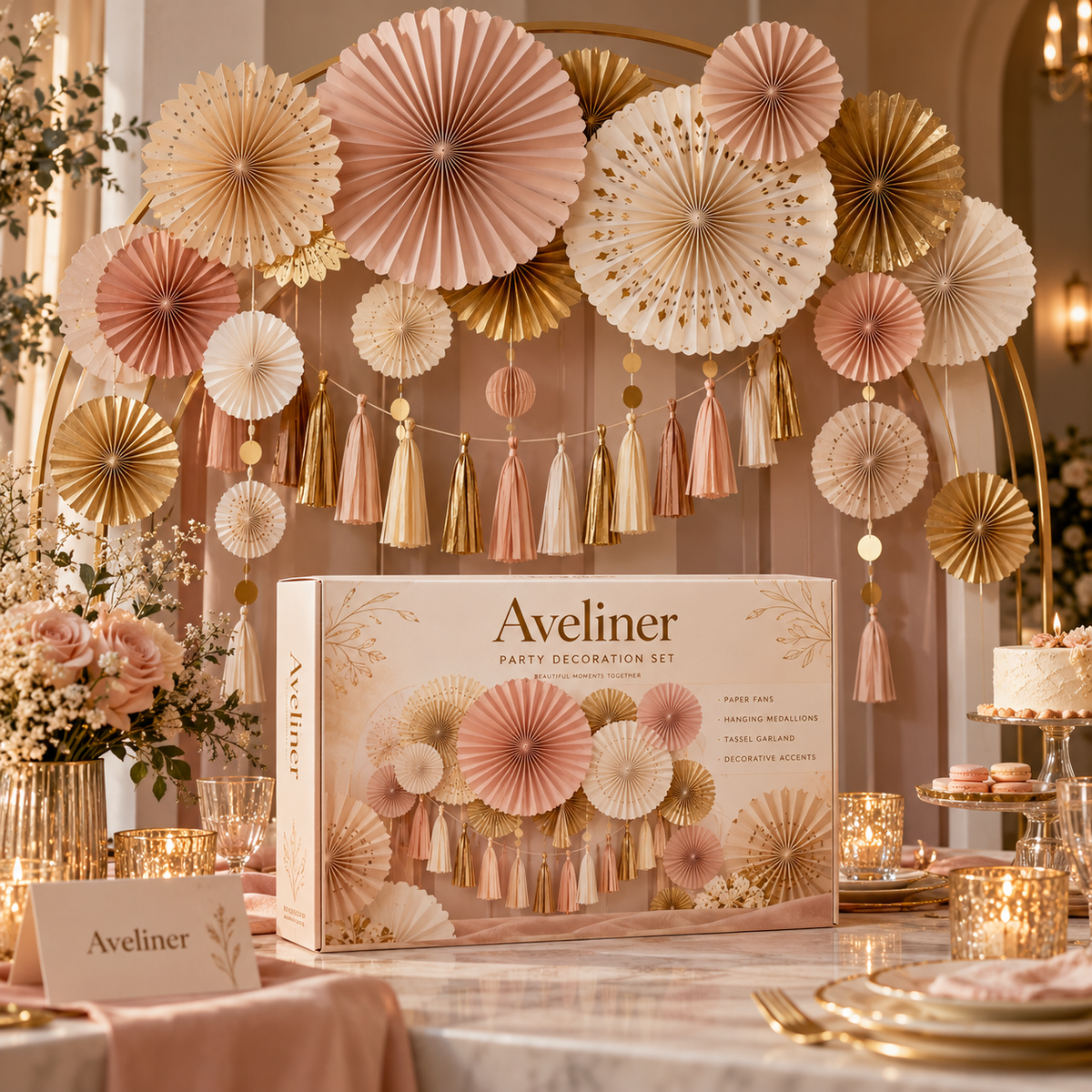 Aveliner™ Midnight Celebration Hanging Decor Set
