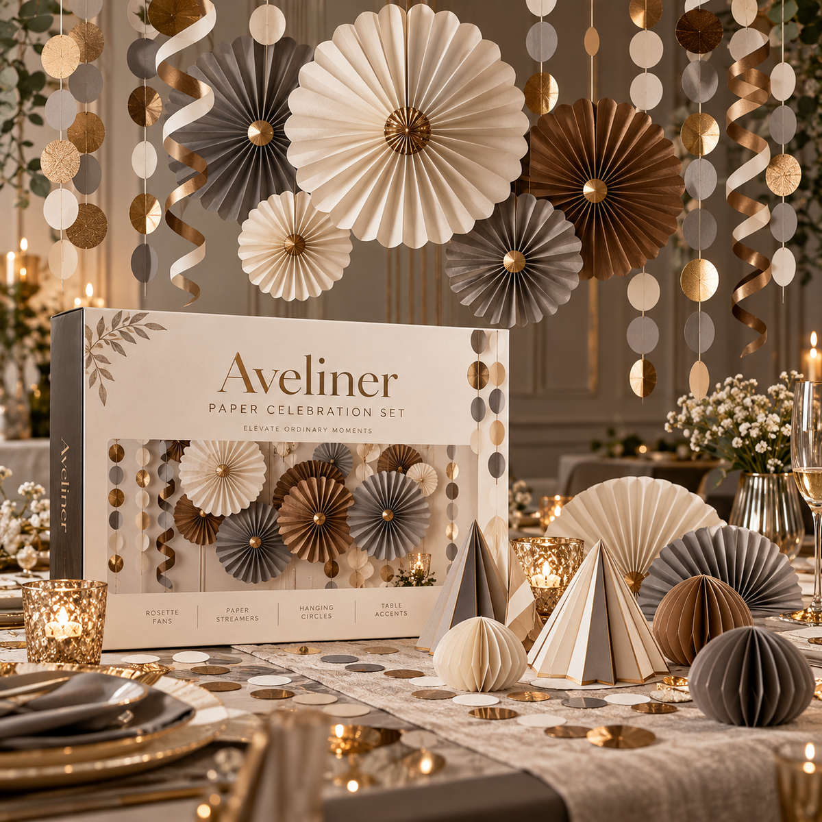 Aveliner™ Velvet Bloom Celebration Set Usage Scenario