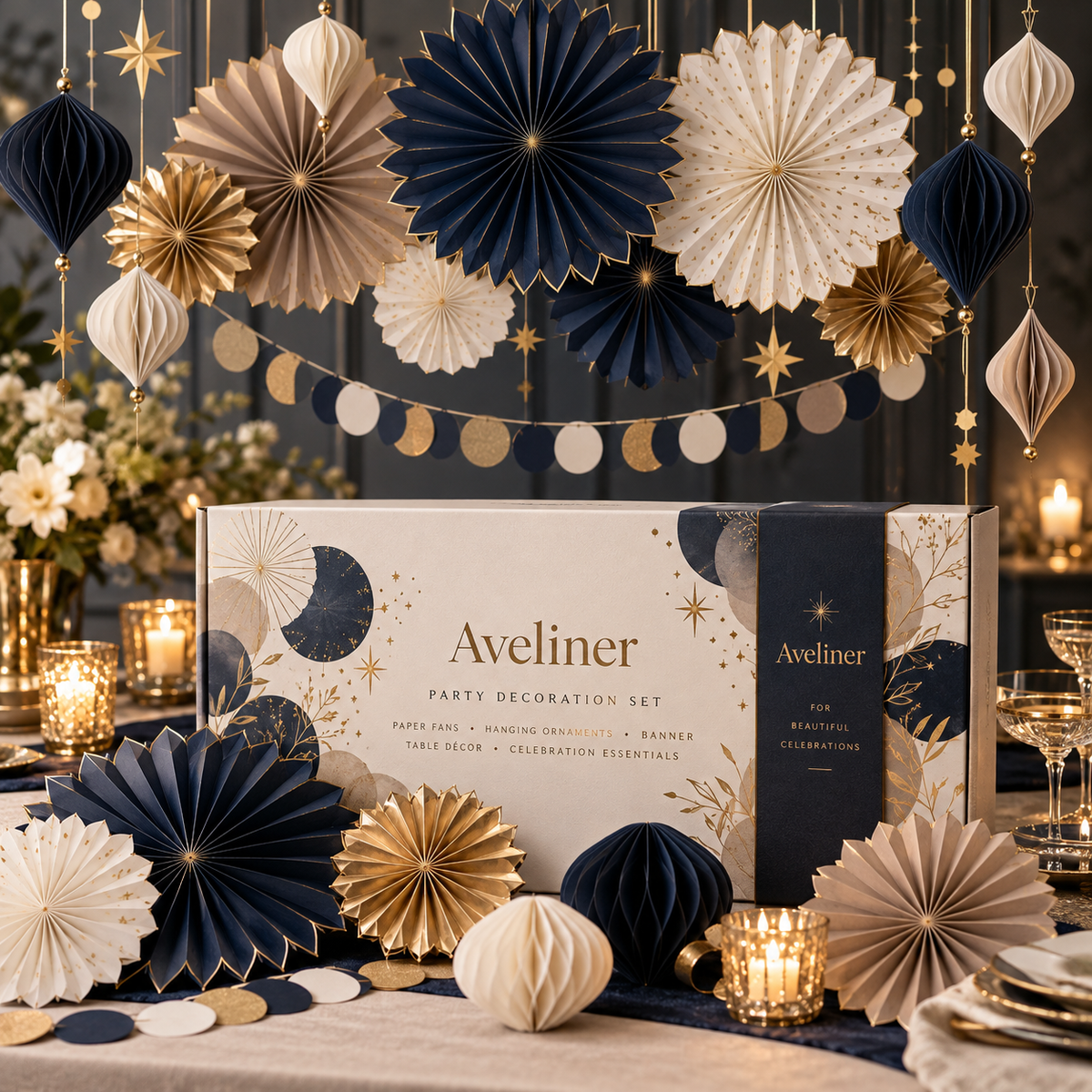 Aveliner™ Golden Night Premium Paper Set