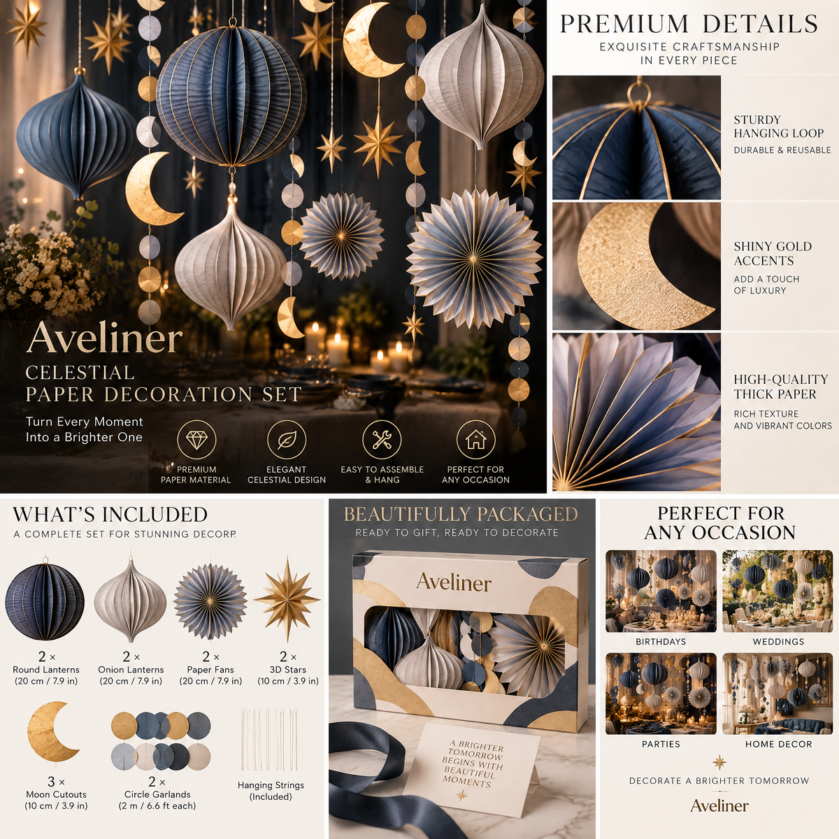 Aveliner™ Classic Celebration Paper Ensemble